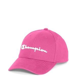 CHAMPION Classic Twill Baseball Hat in Barbie Pink, One Size Fits All